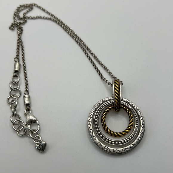 Brighton Rapture Rings Necklace - Picture 2 of 5